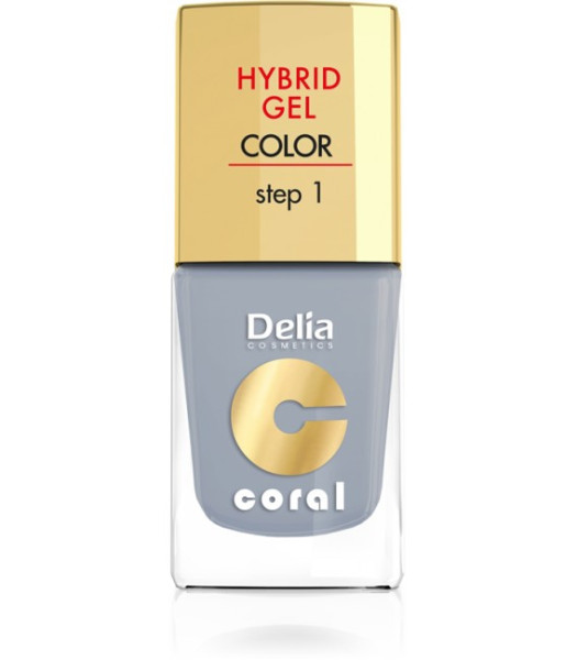 Delia Cosmetic Lak Hybrid gel 11ml 08 Světle šedý