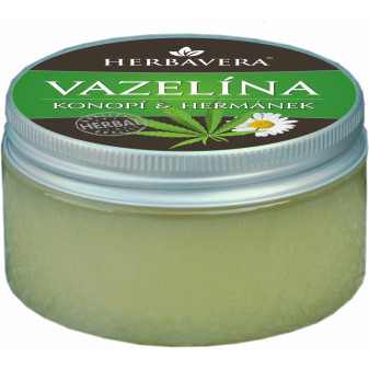 HERBAVERA Vazelína Konopná s heřmánkem 100ml