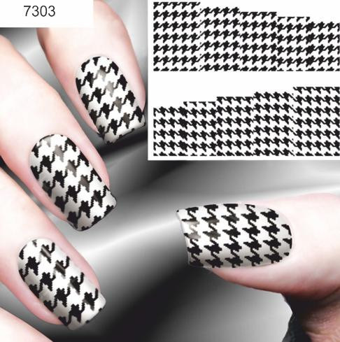 Obtisky M-nails vodní B303