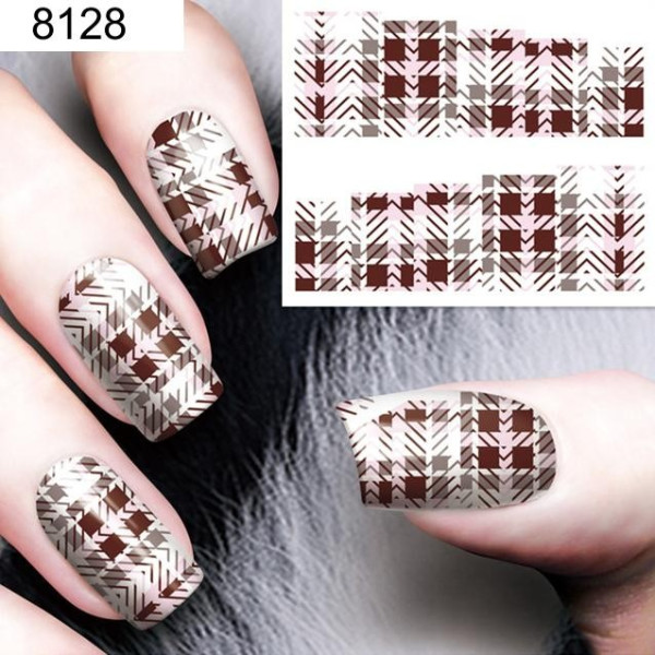 Obtisky M-nails vodní YZW-8