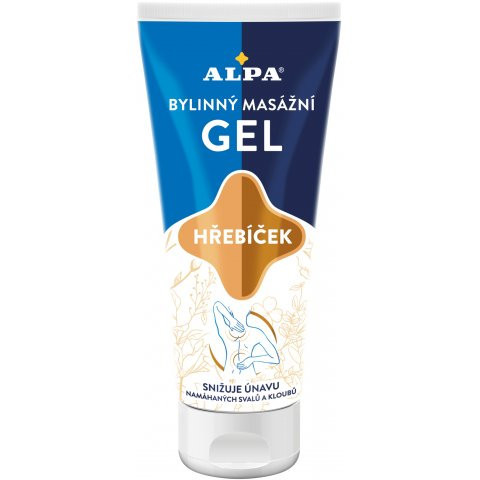 Alpa Gel bylinný masažní Hřebíček 100ml