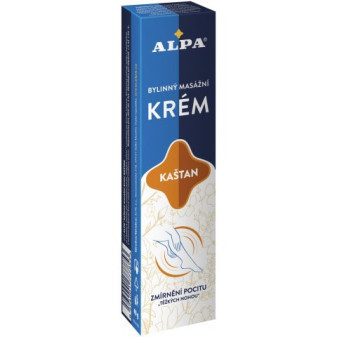 Alpa Krém bylinný masážní Kaštan 40g