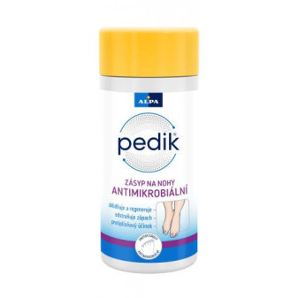 Alpa Pedik Zásyp na nohy s antimikrobiální přísadou 100g