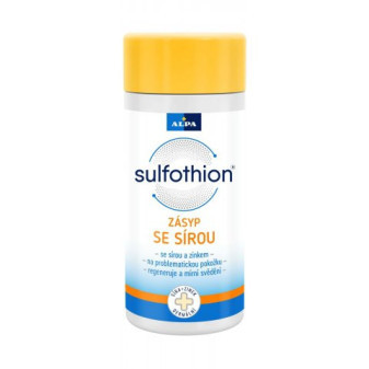 Alpa Sulfothion Zásyp na nohy se sírou 100g