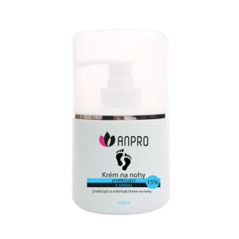 ANPRO Krém zvlhčující a změkčující s 15% Ureou 250ml