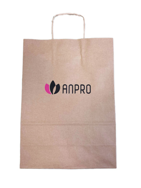 ANPRO Taška papírová 19x8x21cm