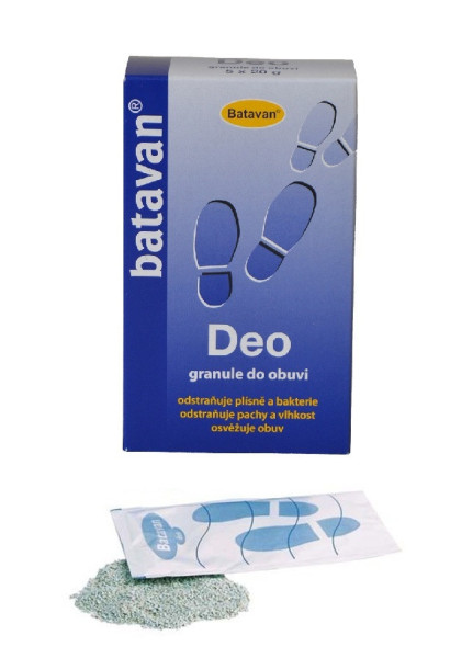Batavan Deo Granule do obuvi 5x20g