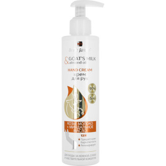 Belle Jardin Krém na ruce s mandlovým olejem 250ml