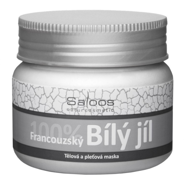 Saloos Maska tělová a pleťová Bílý jíl 70g