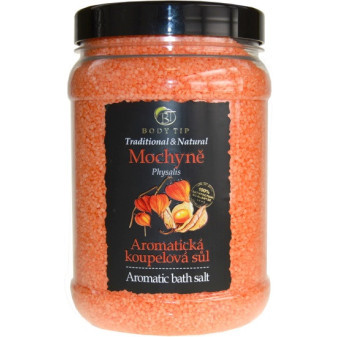Body Tip Sůl koupelová aromatická Mochyně 1500g
