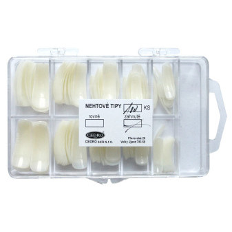 Cedro Box tipů 100ks Zahnuté