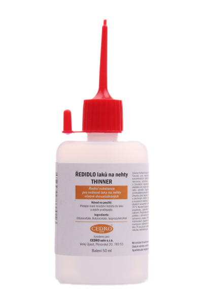 Cedro Ředidlo na laky Thinner 50ml