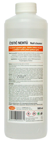 Cedro Čistič nehtů 500ml