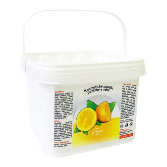 Medistar Parafín Pastilky kbelík 1,5kg Citrón