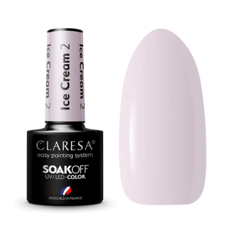 Claresa Gel-lak Ice cream 5g 02