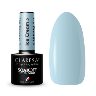 Claresa Gel-lak Ice cream 5g 03