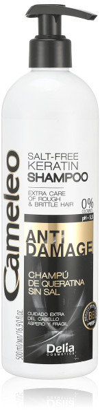 Delia Cosmetic Cameleo Šampón Keratinový na zničené vlasy  500ml