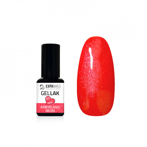 Expa Nails Gel lak Red collection 5ml Americano neon