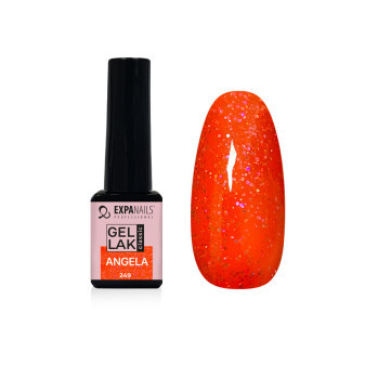 Expa Nails Gel lak 5ml Angela neon třpyt