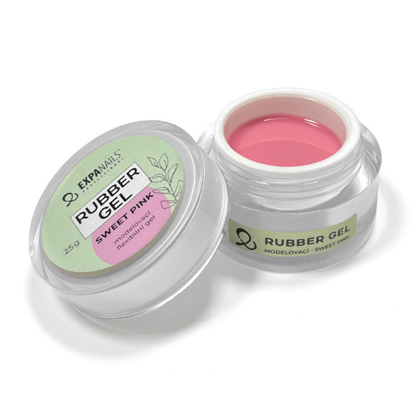 Expa Nails UV/LED Rubber gel Sweet Pink 15g
