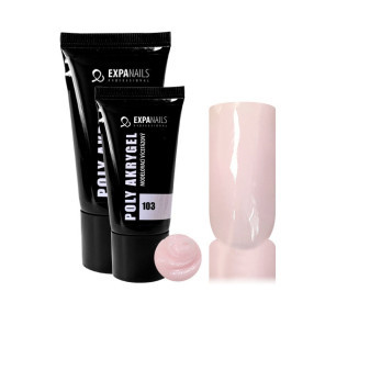 Expa Nails Poly Akrygel v tubě Mléčná růžová č.103 30g