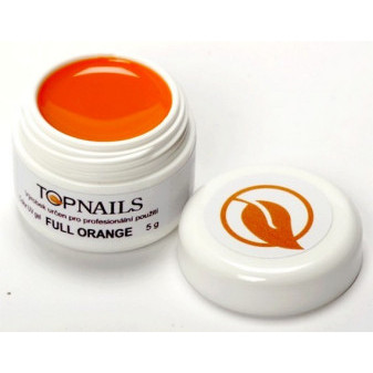 Topnails UV Gel barevný Full 5g Orange