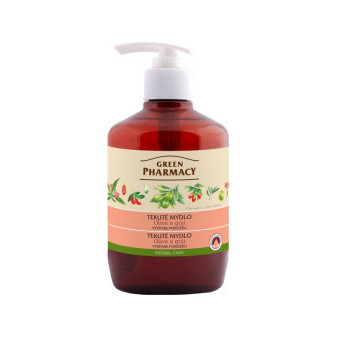 Green Pharmacy Mýdlo tekuté oliva a goji 460ml