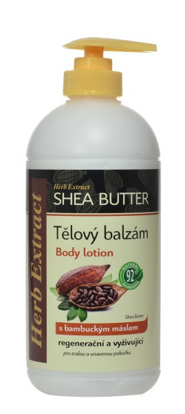 Herb Extract Balzám tělový s bambuckým máslem 500ml