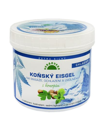 HERBAVERA EISGEL Konopný s mátou a mentolem 500ml