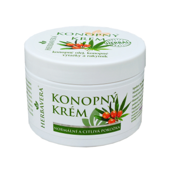 HERBAVERA Krém konopný pleťový 150ml
