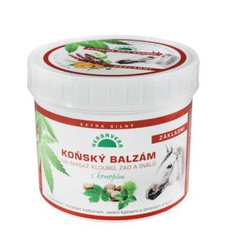 HERBAVERA Balzám Koňský s konopím 500ml