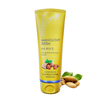 HERBAVERA Krém na ruce Mandlový s jojobou 120ml