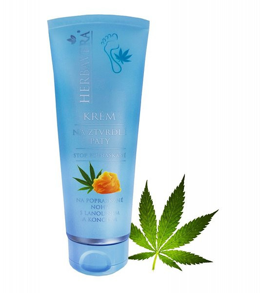 HERBAVERA Krém na ztvrdlé paty 120ml
