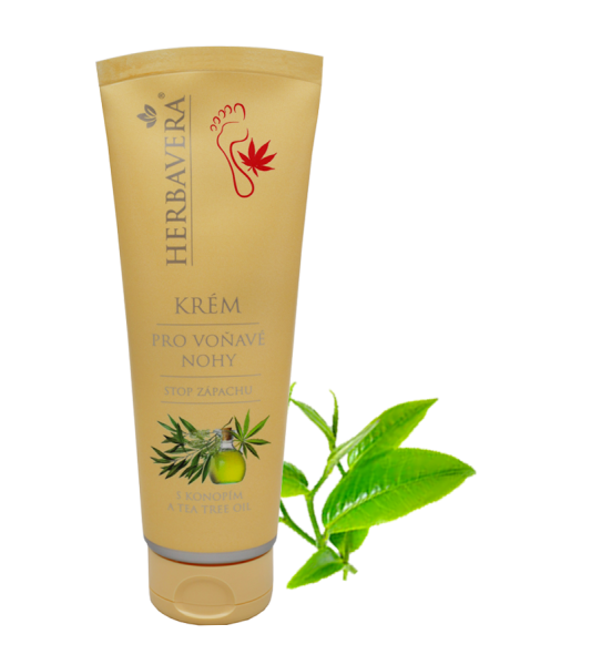 HERBAVERA Krém pro voňavé nohy 120ml