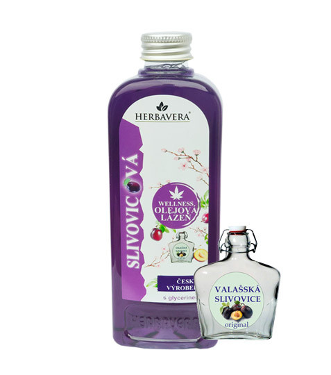 HERBAVERA Lázeň olejová do koupele Slivovicová 400ml