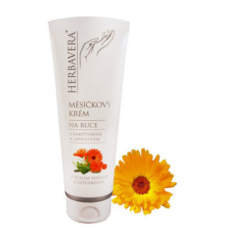 HERBAVERA Krém na ruce měsíčkový 120ml
