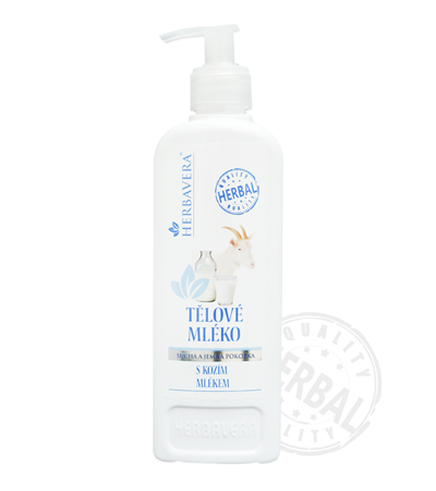 HERBAVERA Mléko tělové s kozím mlékem 400ml