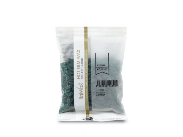 ItalWax Filmwax Vosk depilační Azulen 100g