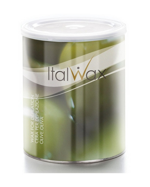 ItalWax Vosk depilační v plechovce Oliva 800ml