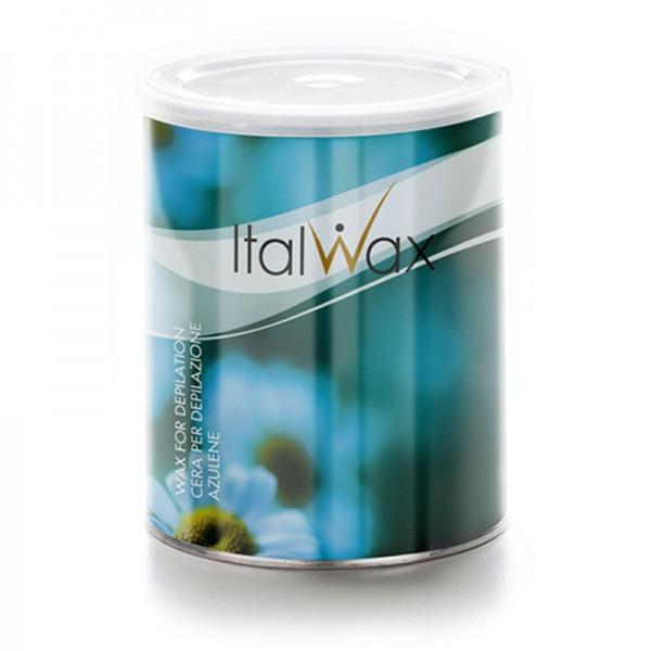 ItalWax Vosk depilační v plechovce Azulen 800ml