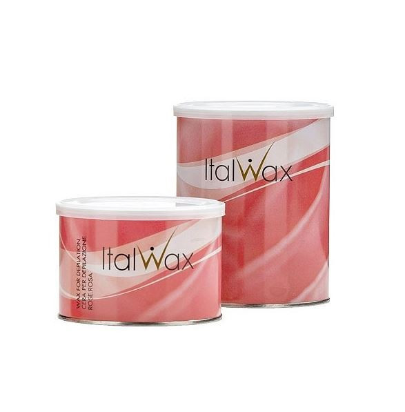 ItalWax Vosk depilační v plechovce Růže 400ml
