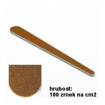 Lada Cosmetic Pilník hnědý 100/100 Špičatý