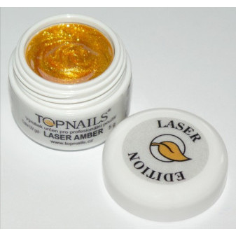 Topnails UV Gel barevný Laser 5g Amber