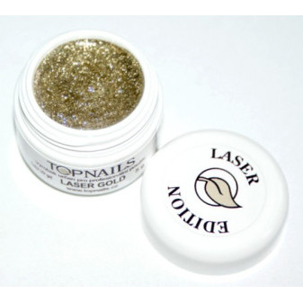 Topnails UV Gel barevný Laser 5g Gold