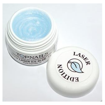 Topnails UV Gel barevný Laser 5g Ice blue