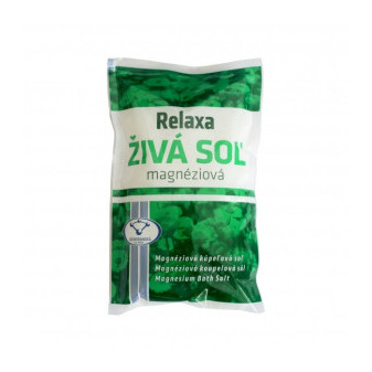 Relaxa Živá sůl magnéziová koupelová 500g