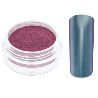 Zdobící pigment Mirror chrom powder 1g Sříbrno-fialový