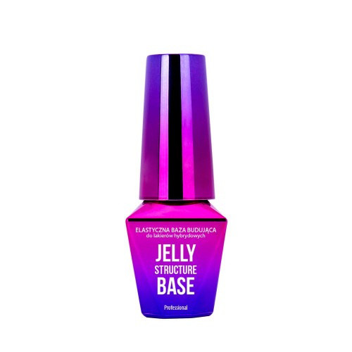 Molly Lac Gel UV/LED Jelly structure Pink Base 10ml