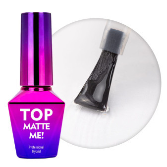 Molly Lac Topcoat Matte Me! matující UV/LED bez výpotku 10g