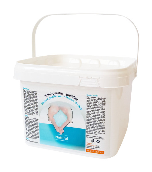 Medistar Parafín Pastilky kbelík Natural 1,5kg Premium